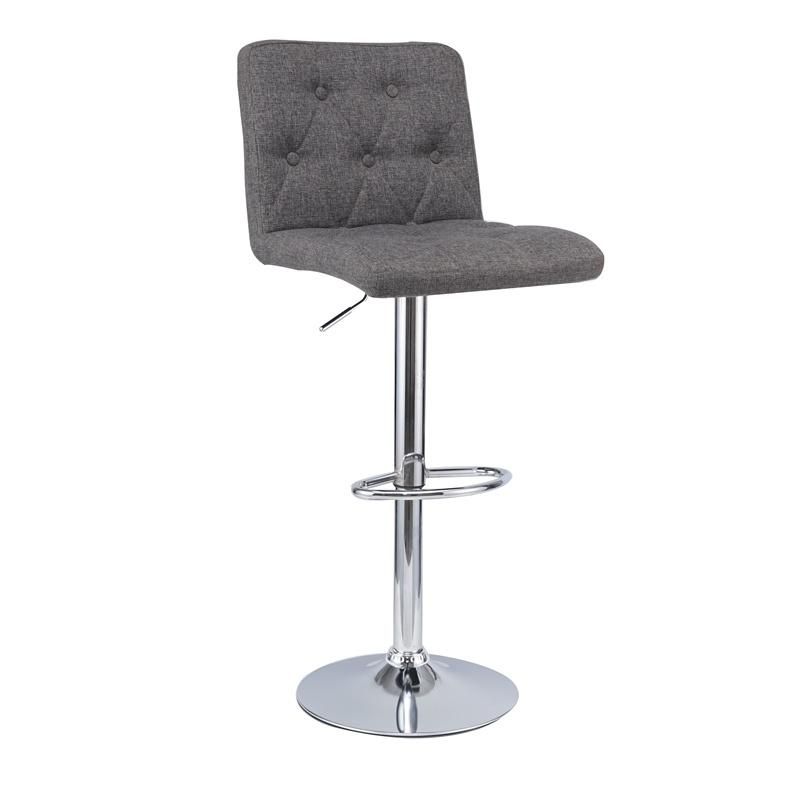 Silla De Bar Metal Black Nordic Breakfast Home Luxury High Bar Stools