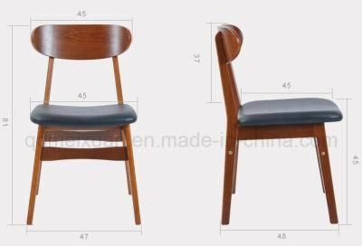 Solid Wooden Dining Chairs Living Room Furniture (M-X2470)