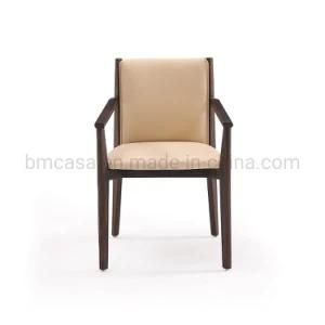 B&M Synthenic Leather Solid Wood Desk Chair