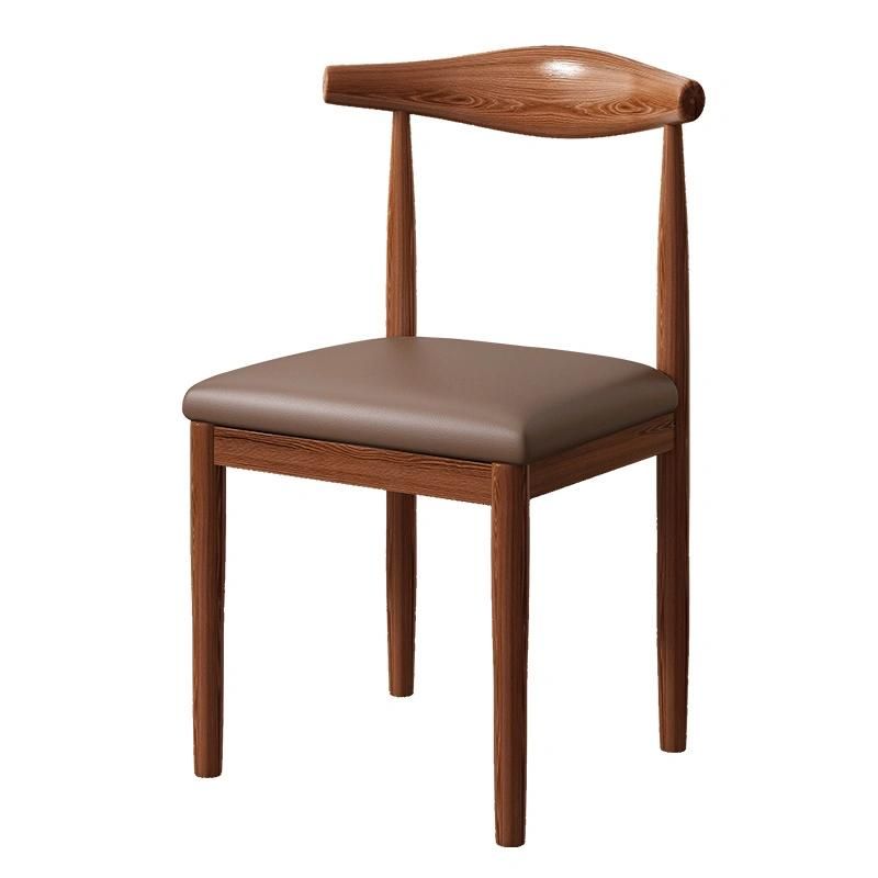 Wholesale Nordic Hot Selling Dining Furniture Leather Waiting Dining Chair