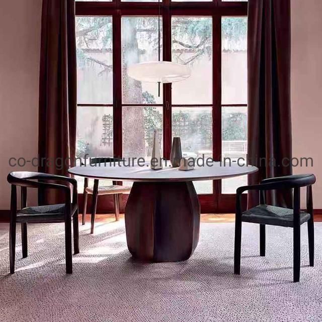 Quality Round Dining Table with Marble Top for Dining Furniture