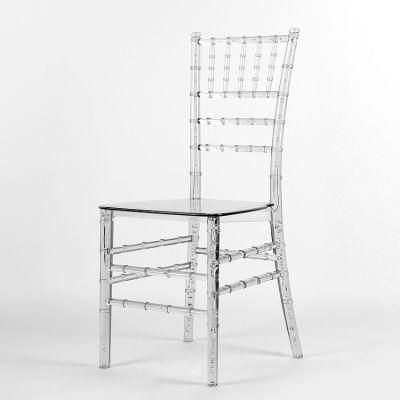 Kvj-7193 Classic Event Wedding Party Dining Stacking Crystal Chivari Chair