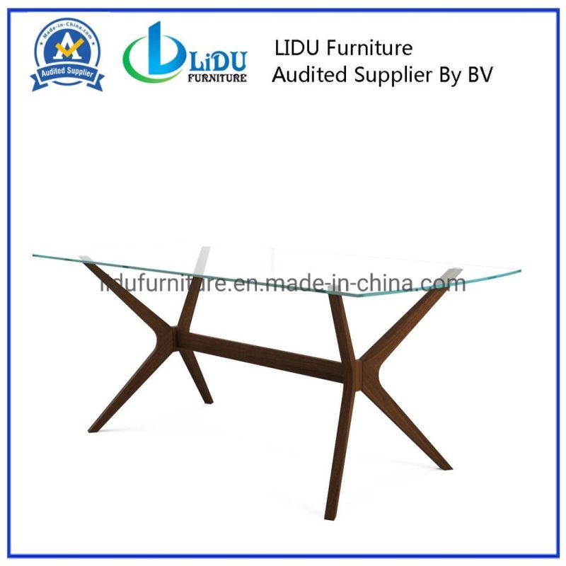 Hot Sale Promotion Wooden Dining Table Designs Large Rectangular Wooden Table Wooden Table Top Dining Set