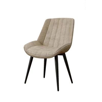 Nordic Modern Luxury Black Leg Office Dining Room Chair