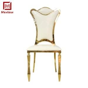 Popular Wedding Chair Covers Party Gold Chair Wedding Queen Chair for Wedding
