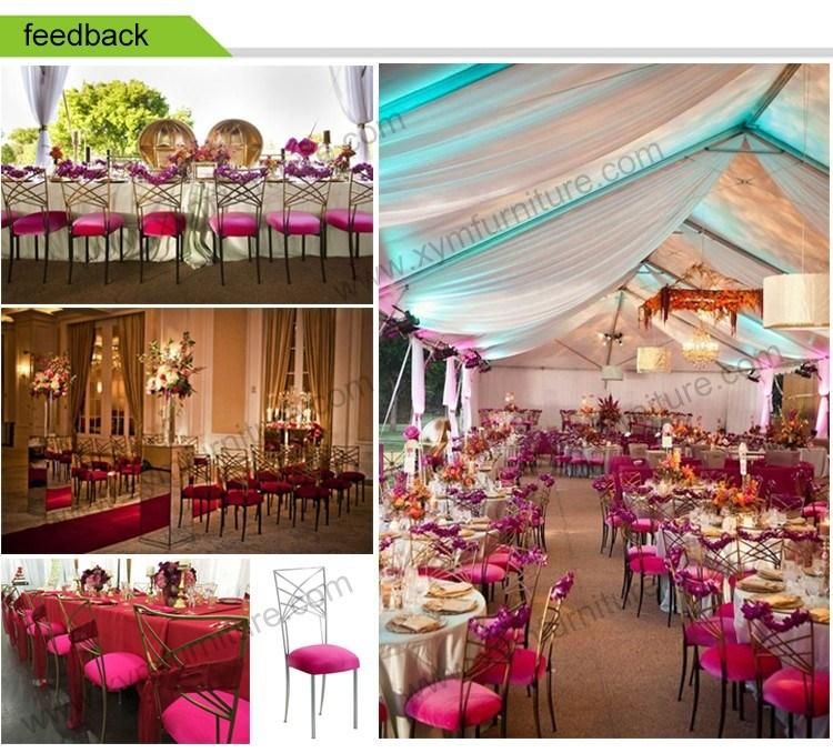 Fashionable Wholesale Stacking Iron Chiavari Chairs for Wedding