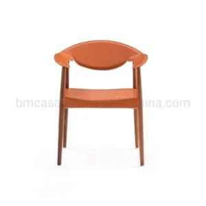 B&M Factory Wholesale Simple Design Synthenic Leather Dining Chair