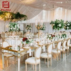New Fashion Event Furniture Mirror Dining Table for Wedding