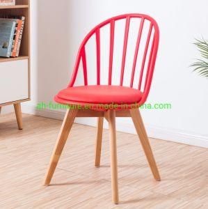Leisure Design Wooden Modern Plastic Restaurant Dining Chairs
