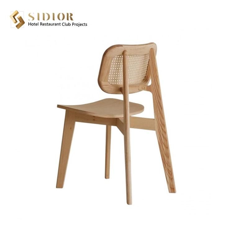 High Quality Hotel Restaurant Furniture Wooden Dining Chairs