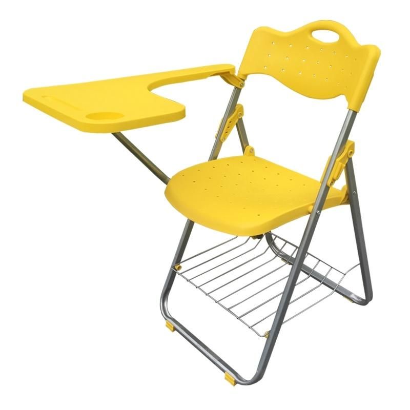 Morden Folding Plastic Picnic Stool Metal Legs Dining Chair