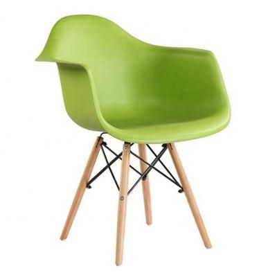 Simple Classic French Cafe Bistro Decorative Plastic Armrest Dsw Dining Chair