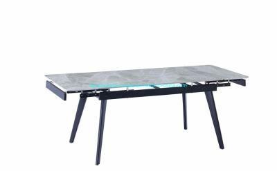 Nordic Fashionable Ceramic Table with Sintered Stone Dining Table