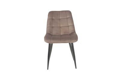 Factory Custom Diamond Brown Flannel Chair
