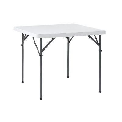 Factory Price Simple Modern Dining Furniture Foldable White Dining Table