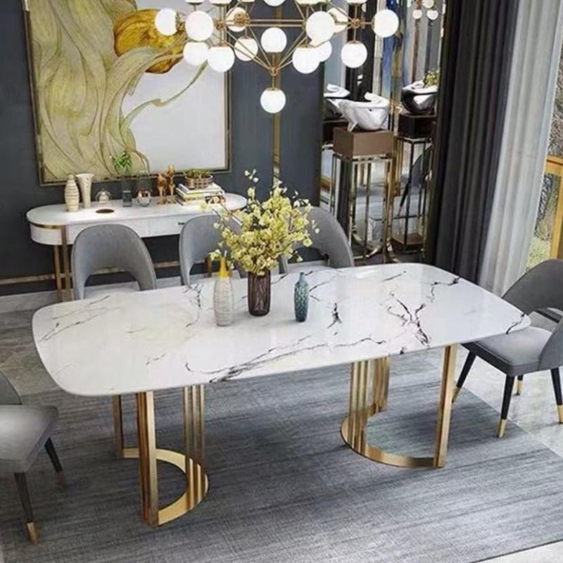 Best Seller Styles Nordic Dining Table with Marble Top