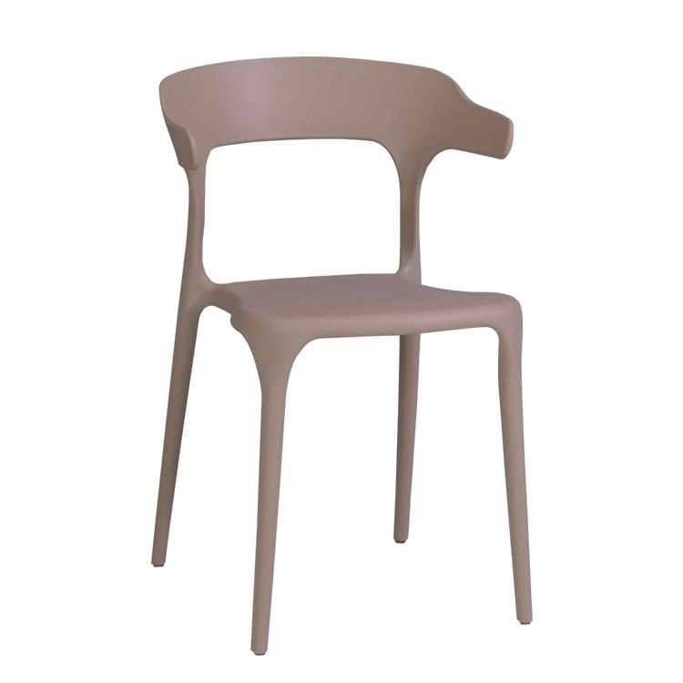 Outdoor Home Furniture Chair Modern Design Horn Type Hotel Dining Plastic Chair PP Chair Outdoor Chair for Garden