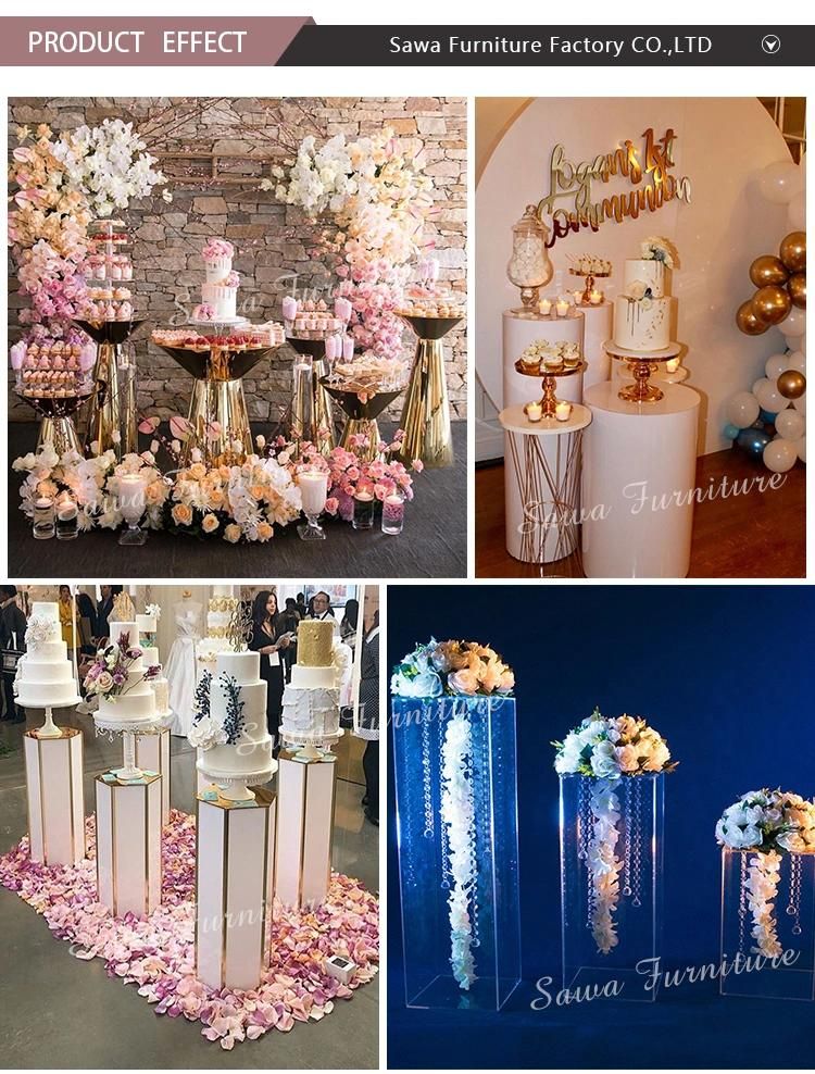 Party Event Decoration Flower Stands for Wedding Stage