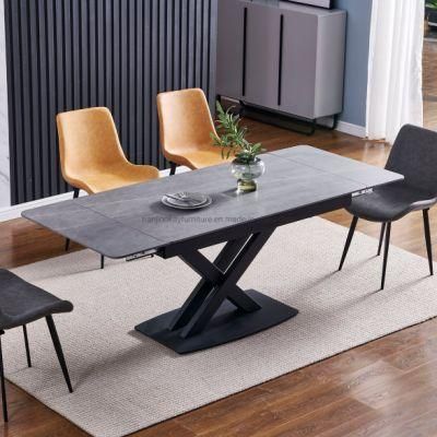 Okay 2021 Nice Models Modern Furniture Ceramic Top Marble Extendable Slate Dining Room Table