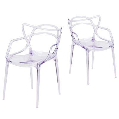 Wholesale Event Clear Transparent Stackable Acrylic PC Resin Ghost Clear Chair