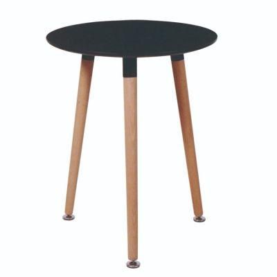 Muebles Classic Fashion Home Furniture Solid Wood MDF 80*80 Round Table for Dining Room