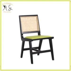 Garden Restaurant Cane Rattan Wicker Wooden Dining Chair