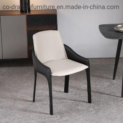 Fashion Steel Dining Chair with PU for Dining Room Furniture