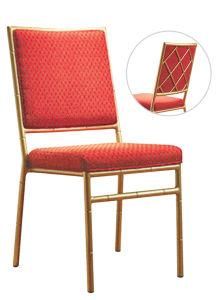 Hot Sale American Style Aluminum Alloy Mesh Bamboo Chair