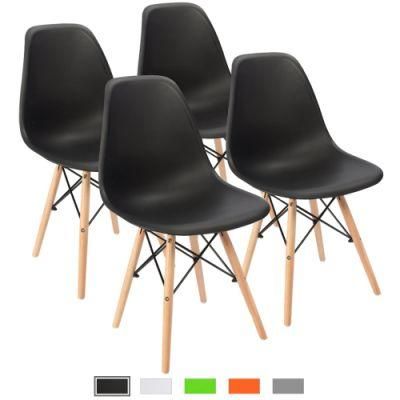 Colored Living Room Furniture Modern Plastic Dining Plastic Chairs