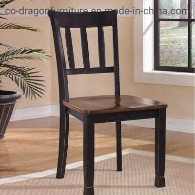 Fashion Wholesale Dining Chair with Wooden Leg for Dining Furniture