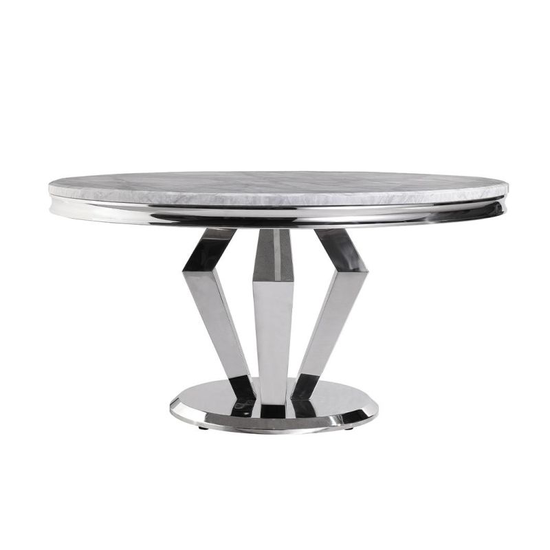 Factory Modern Restaurant Customized Fashion Modern Home Furniture Dining Room Table Designer Circular