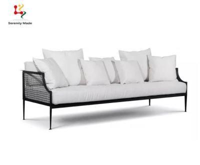 Modern Furniture Metal Wire Frame Lounge Sofa
