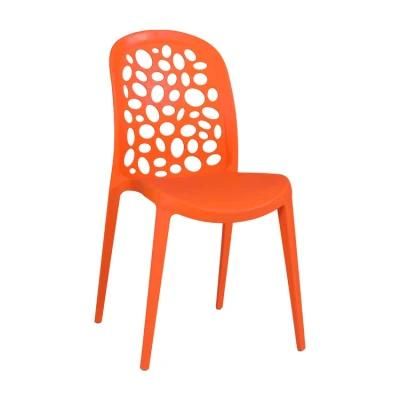 Many Color Outdoor Garden Chair Polypropylene Colorful Stackable Plastic Chair