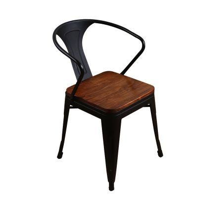 Custom Modern Design Factory Wholesale Restaurant Chaise De Salle a Manger Metal Dining Chair for Sale