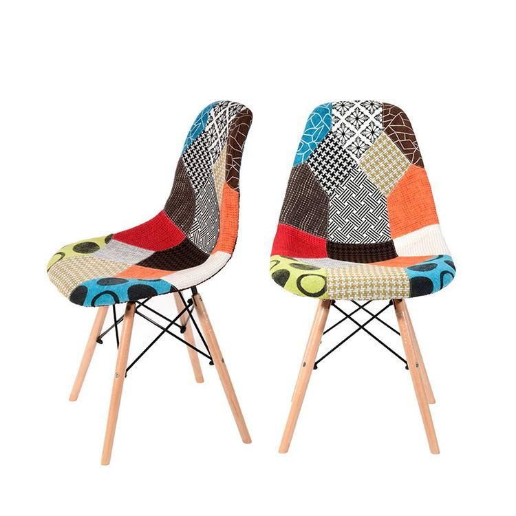2021 Hot Sale Home Furniture Different Colors Optional PP Dining Chair with Metal Tube Legs