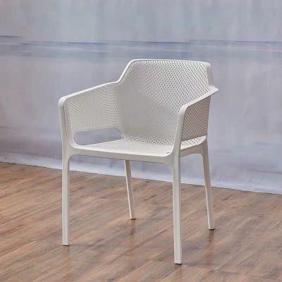 Home Furniture Modern Factory PP Seat Stackable Plastic Dining Chairs
