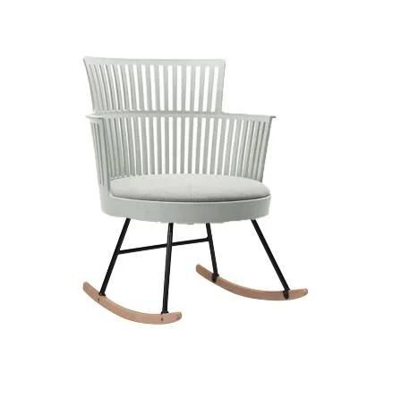 New Design Cheap Rocking Chair Price, Popular Plastic Floor Rocking Chair