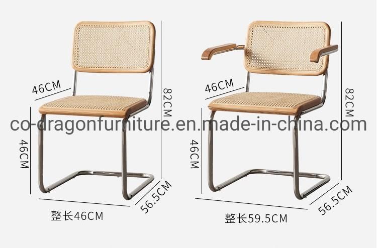 European Style Rattan Wicker Furniture Office Chair for Home Furniture
