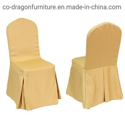 Fashion Chinese Wholesale Dining Furniture Steel Wedding Chair with Fabric