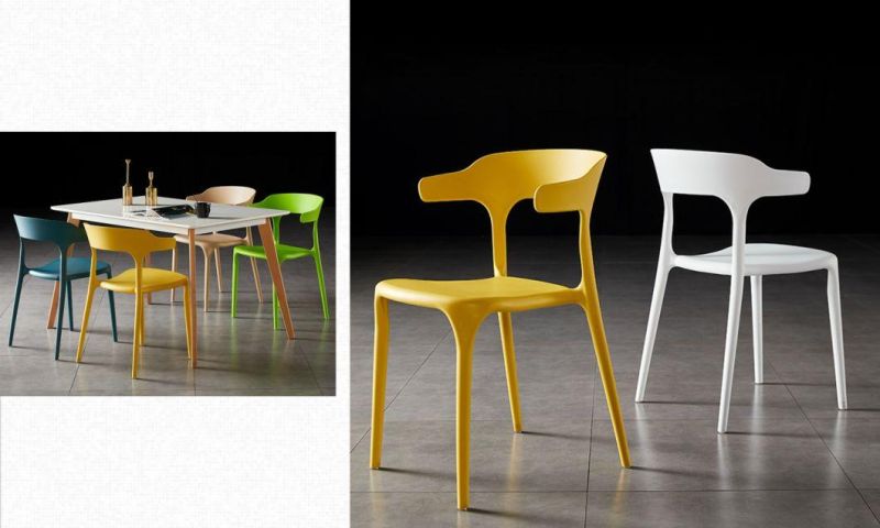 Wholesale Modern Stackable Scandinavian Designs Furniture Plastic Dining Chair Suppliers