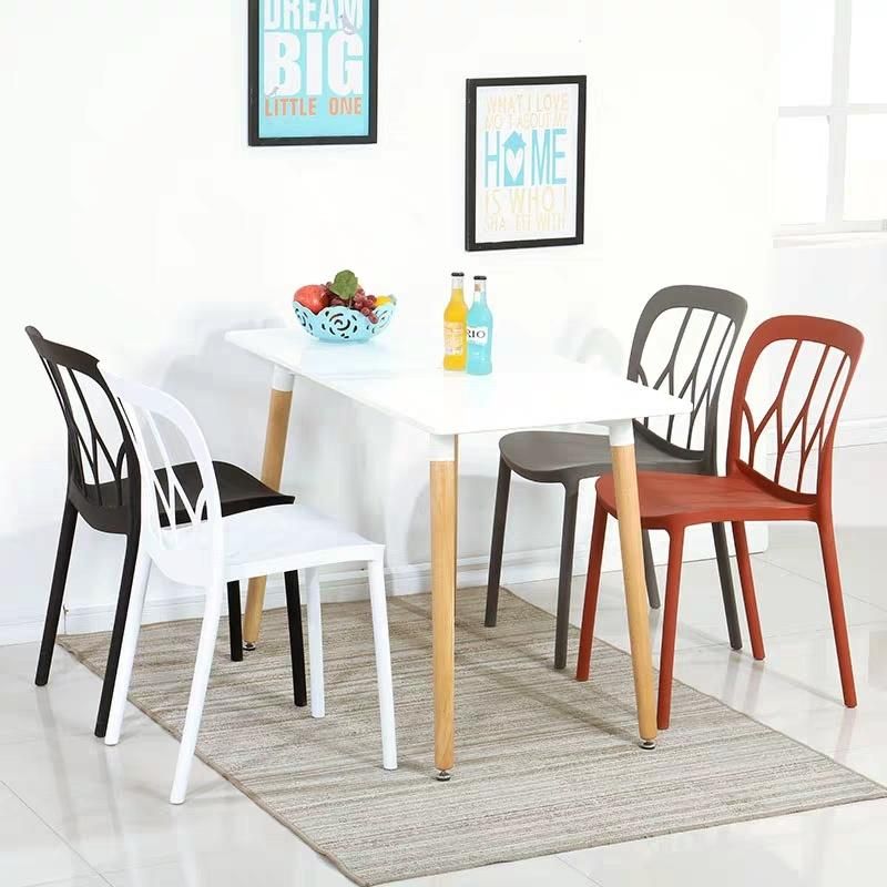 Wholesale Modern Durable Plastic Chairs with Rich Colors