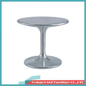 Modern Hotel Dining Room Coffee Shop Milk Tea Shop ABS / FRP + Aluminum Table