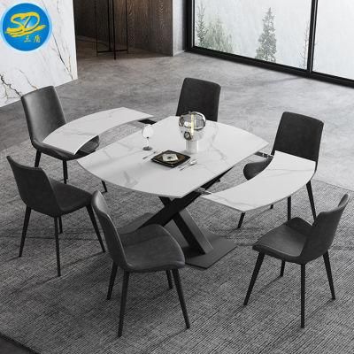 Popular Simple Italy Style Functional Rotated Dining Chair and Table