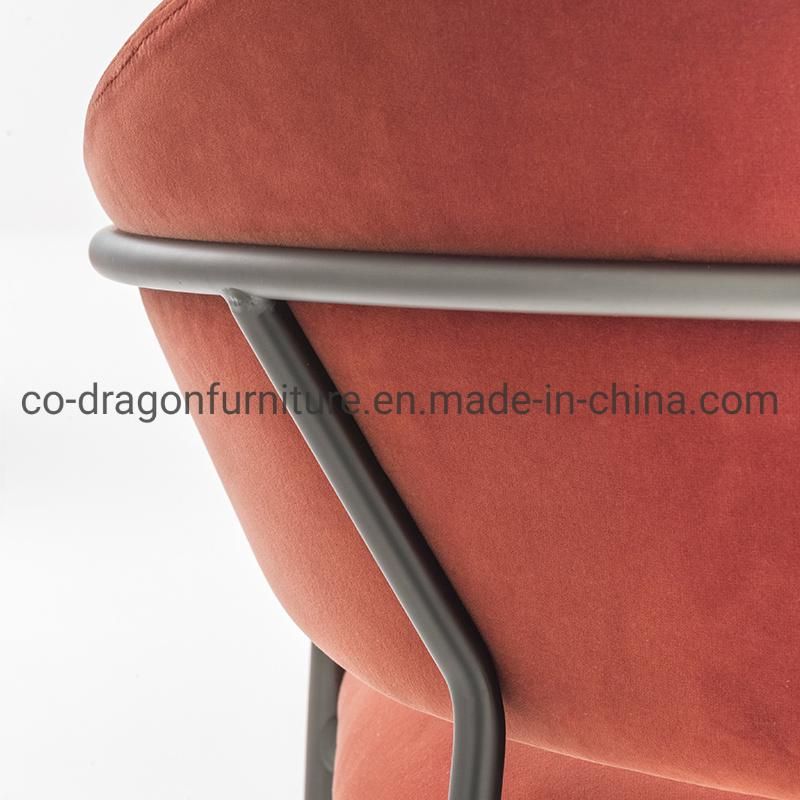 Hot Sale Luxury Metal Velvet Dining Chair for Dining Furniture