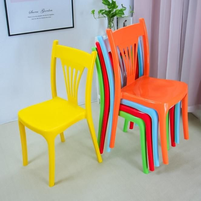 Modern Coffee Shop Plastic Kids Restaurant Dining Chair
