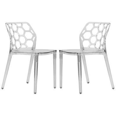 Factory Price Wholesale Modern Custom Transparent Import Dining Acrylic Chair Clear