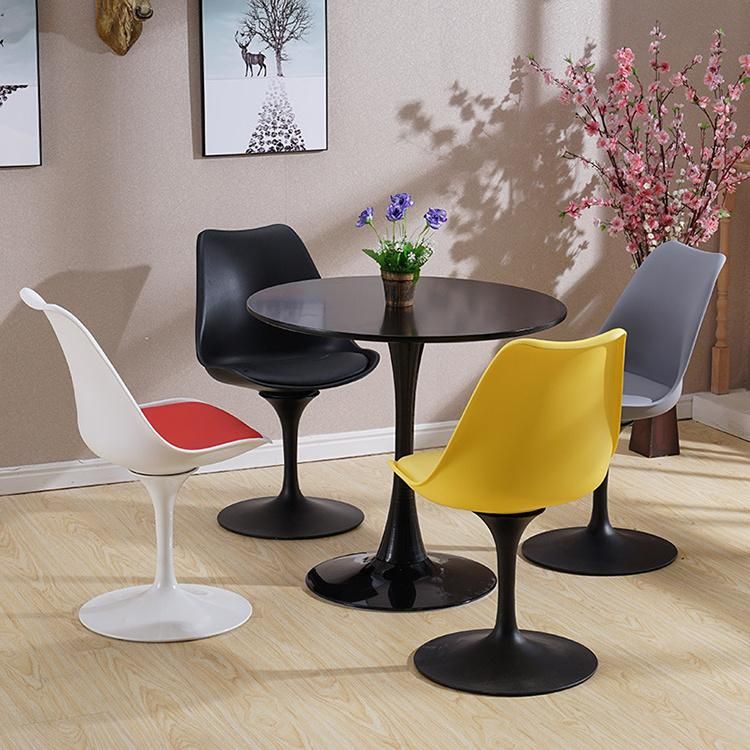 Summer Latest Popular Bar Chair Modern Furniture Coffee Chair Metal Base PP Bar Chair