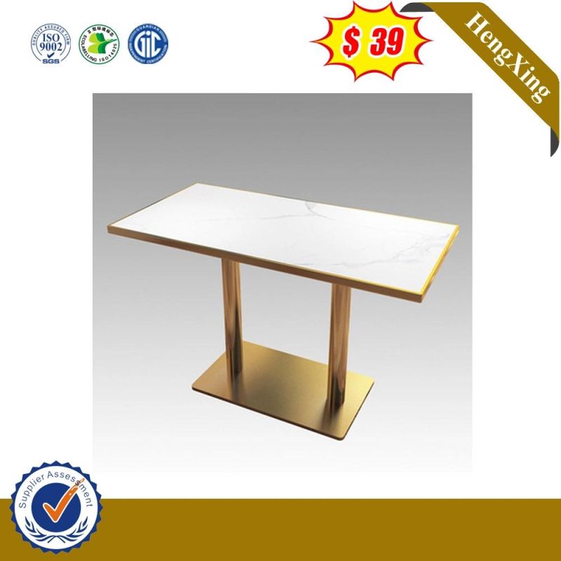 Marble Top Melamine MDF Classic Fashion Office Dining Coffee Table
