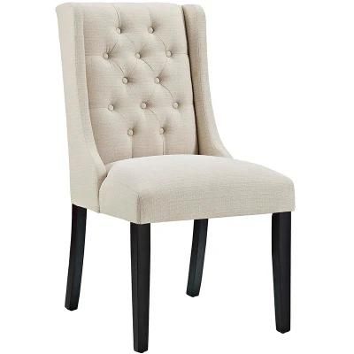 Tufted Button Accent Chair Traditional Dining Room Chair Restaurant Chair