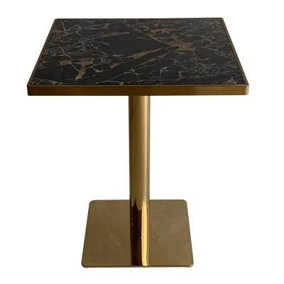 Hot Sale Modern Table Restaurant Corian Table Top